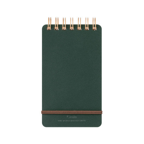 Green Leather Memo Pad
