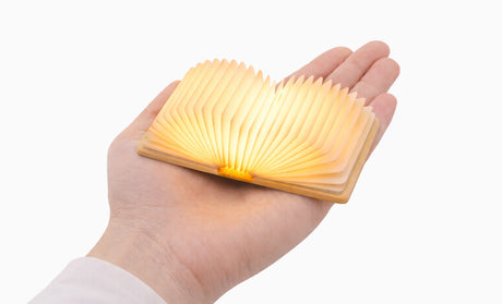 Super Mini Smart Book Light: Maple