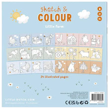 Load image into Gallery viewer, Little Farm Colouring Book