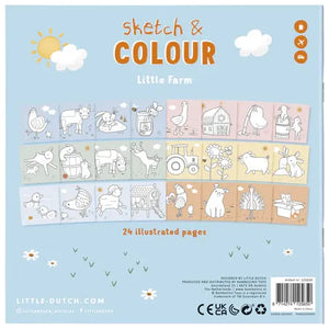 Little Farm Colouring Book