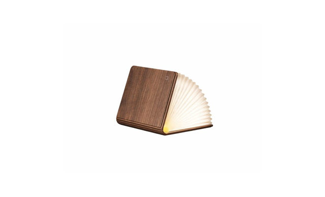 Super Mini Smart Book Light: Walnut