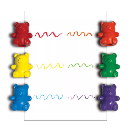 Cuddly Cubs Bear Finger Crayons