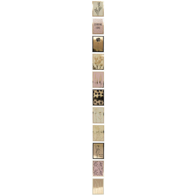 Grasses Stamps Sticker Roll