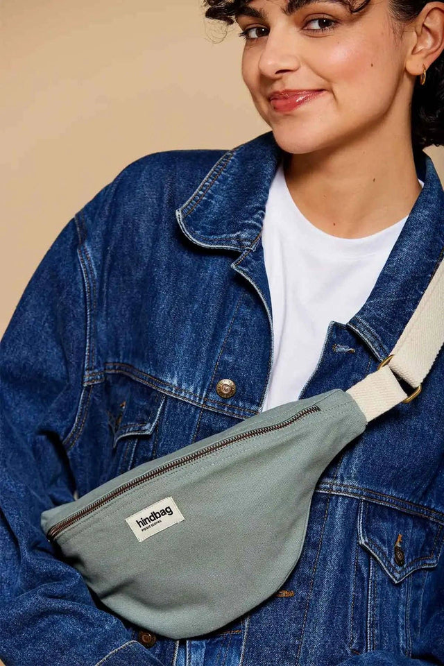 Olivia Cross Body Bag: Sage Green