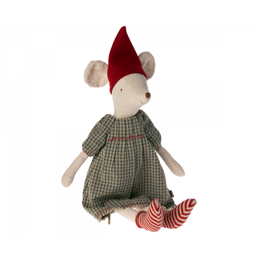 Medium Christmas Girl Mouse