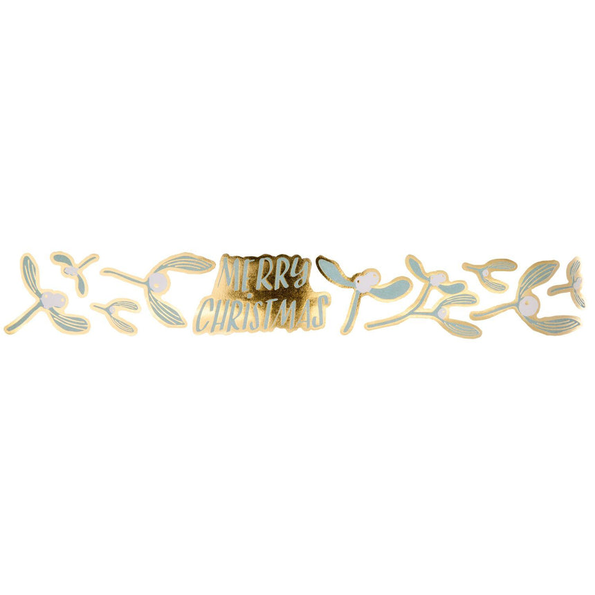 Advent Mistletoe Sprigs Sticker Roll