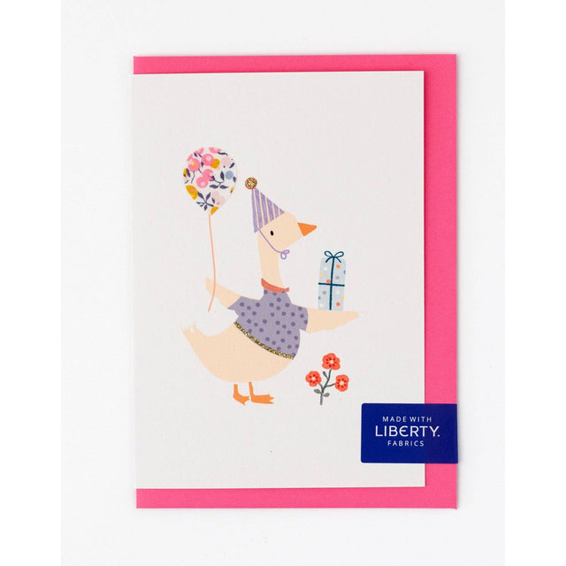 Liberty Goose Birthday Card