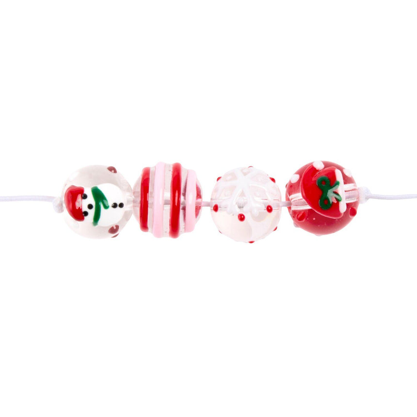 Advent Glass Beads