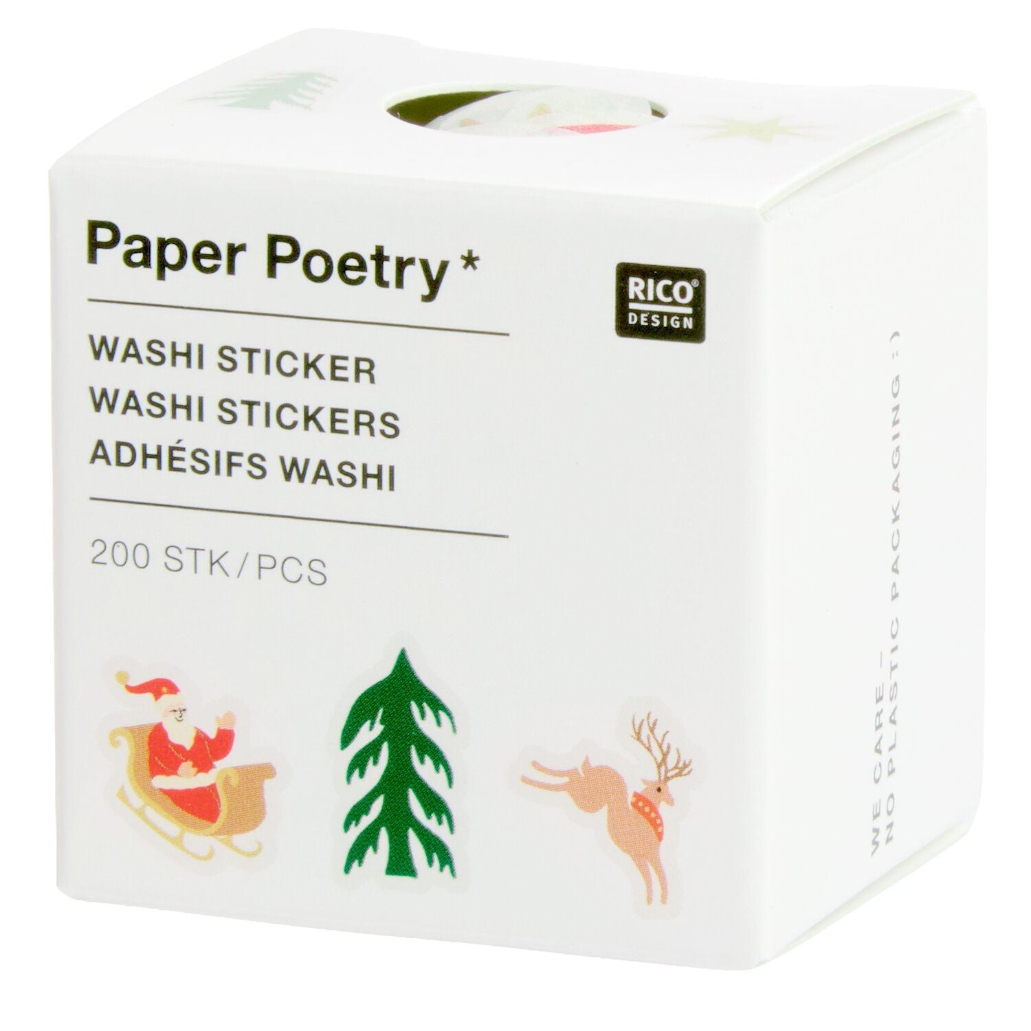 Advent Winter Forest Sticker Roll