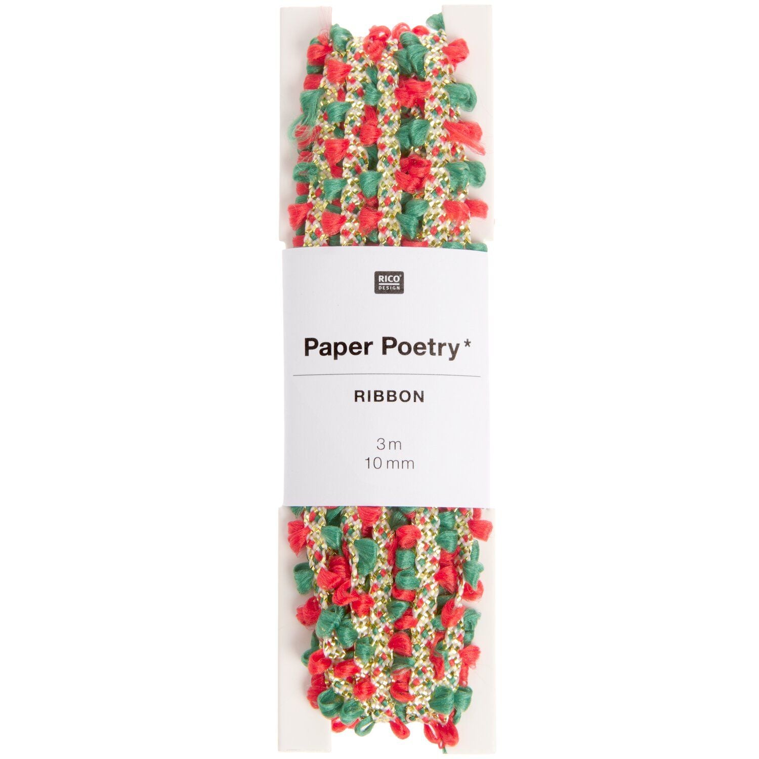 Red & Green Tassle Ribbon