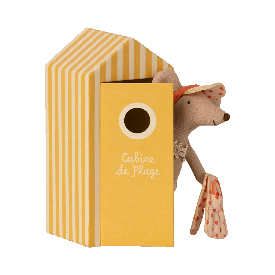 Big Sister Mouse In Beach Cabin