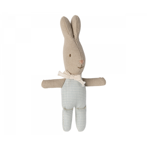 Mini Blue Check Bunny