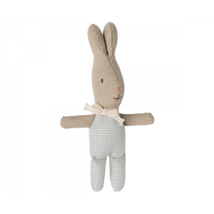 Mini Blue Check Bunny
