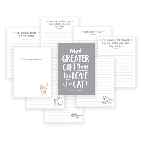 A5 Cat Lover Soft Journal