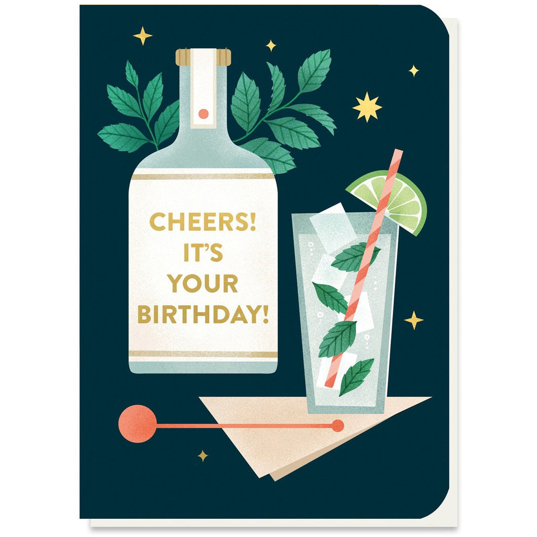 Mojito Birthday Seed Card