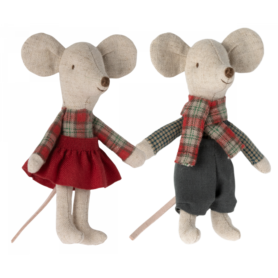 Christmas Mice Twins