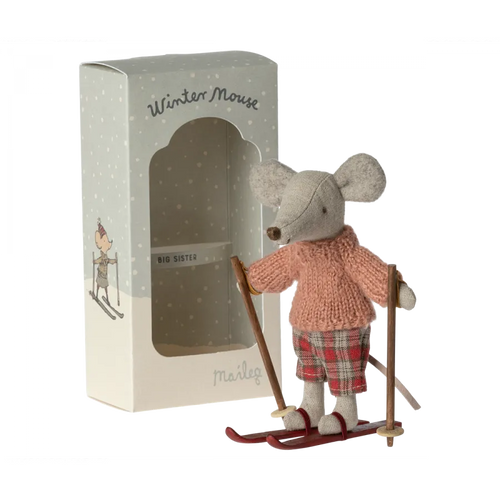 Winter Mice Ski Set - Big Sister Mouse