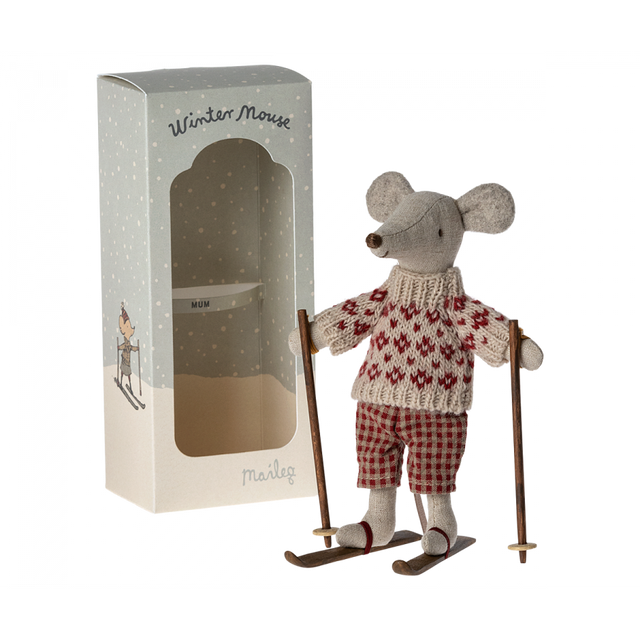 Winter Mice Ski Set - Mum Mouse