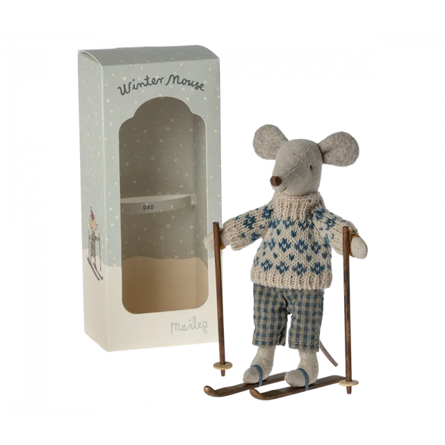 Winter Mice Ski Set: Dad Mouse