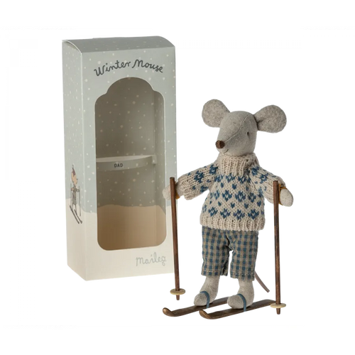 Winter Mice Ski Set: Dad Mouse
