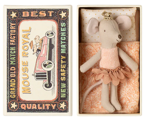 Little Sister Princess Mouse In Matchbox