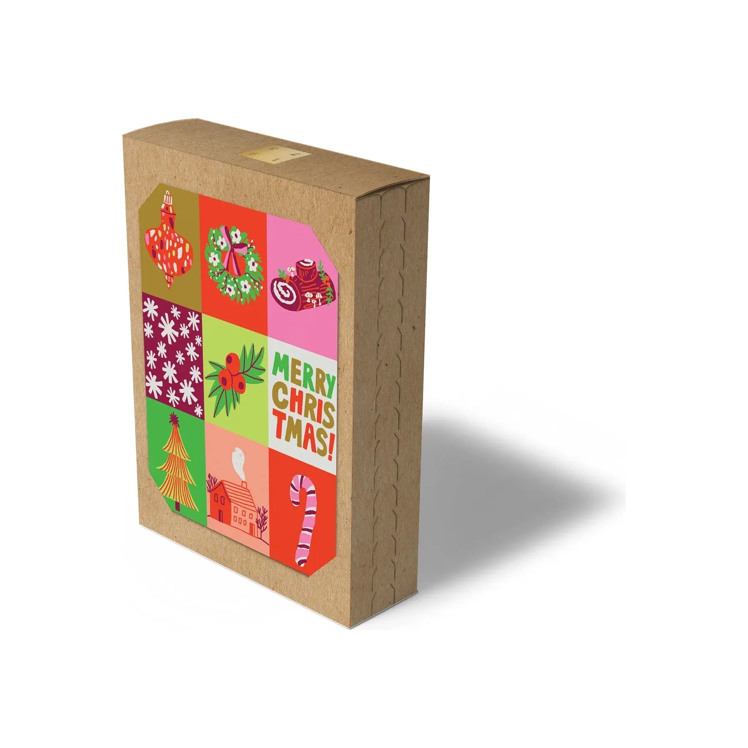 Christmas Grid Box Of Cards