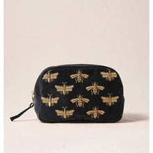 Load image into Gallery viewer, Honey Bee Charcoal Cosmetic Bag