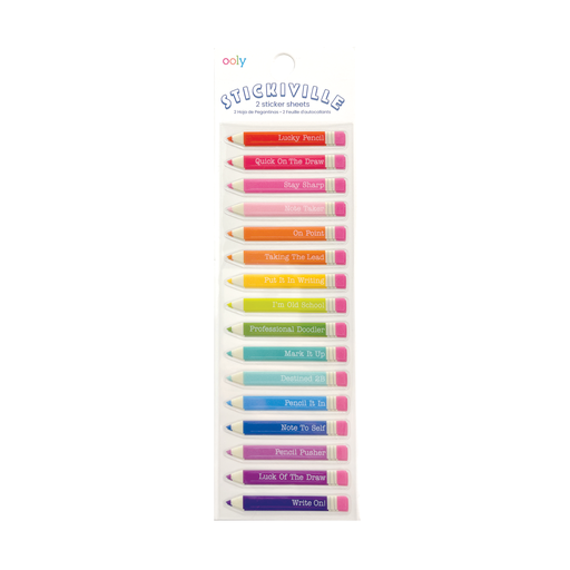 Lucky Pencils Stickers