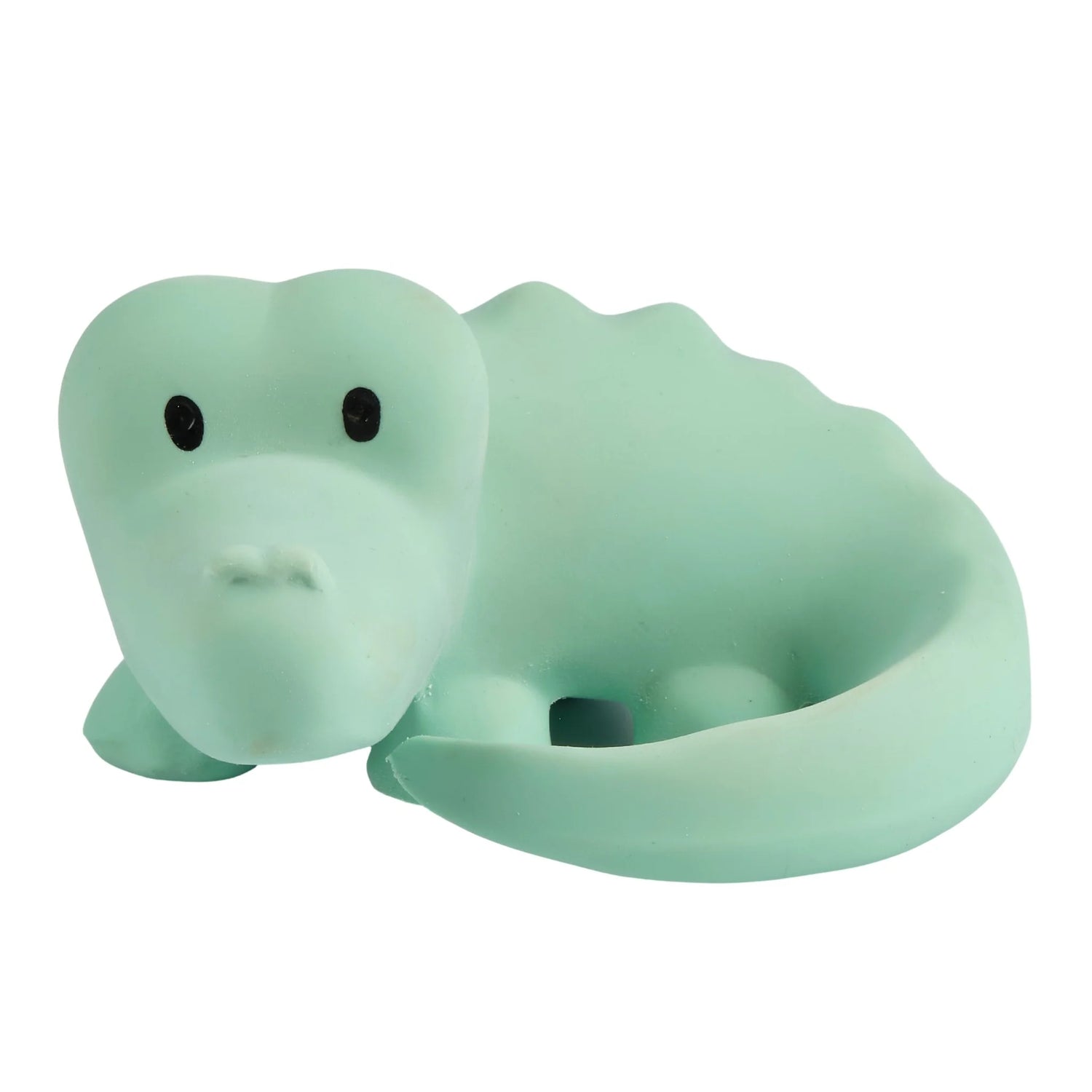 Crocodile Natural Rubber Rattle & Bath Toy