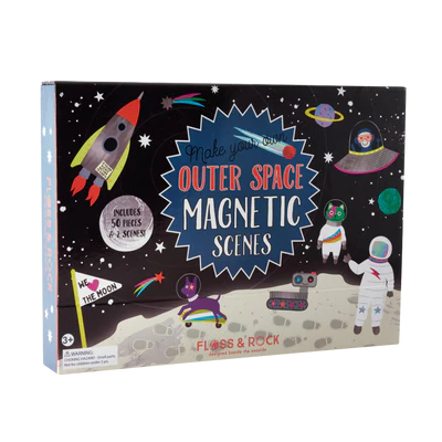 Magnetic Play Scene: Space