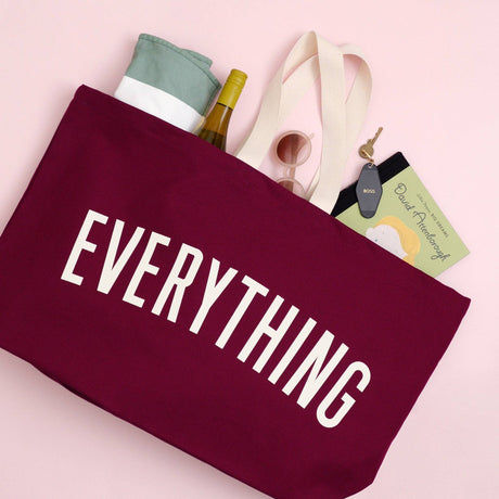 Burgundy Everything Big Bag