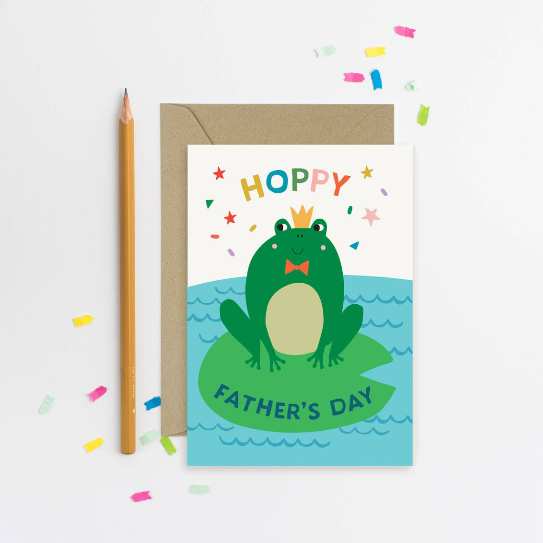 Hoppy Father's Day Card
