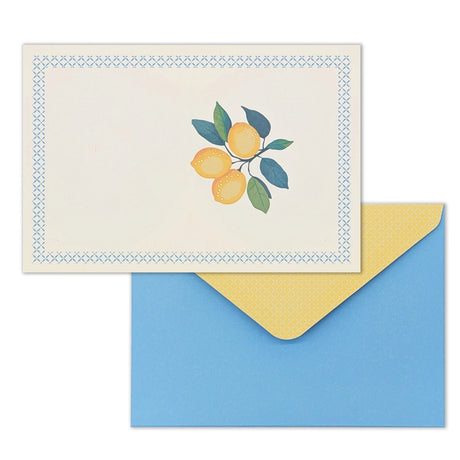 Lemon Boxed Notecards