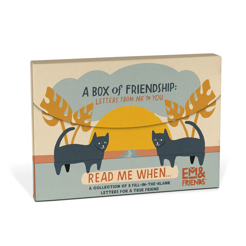 Fill In Letters: A Box Of Friendship