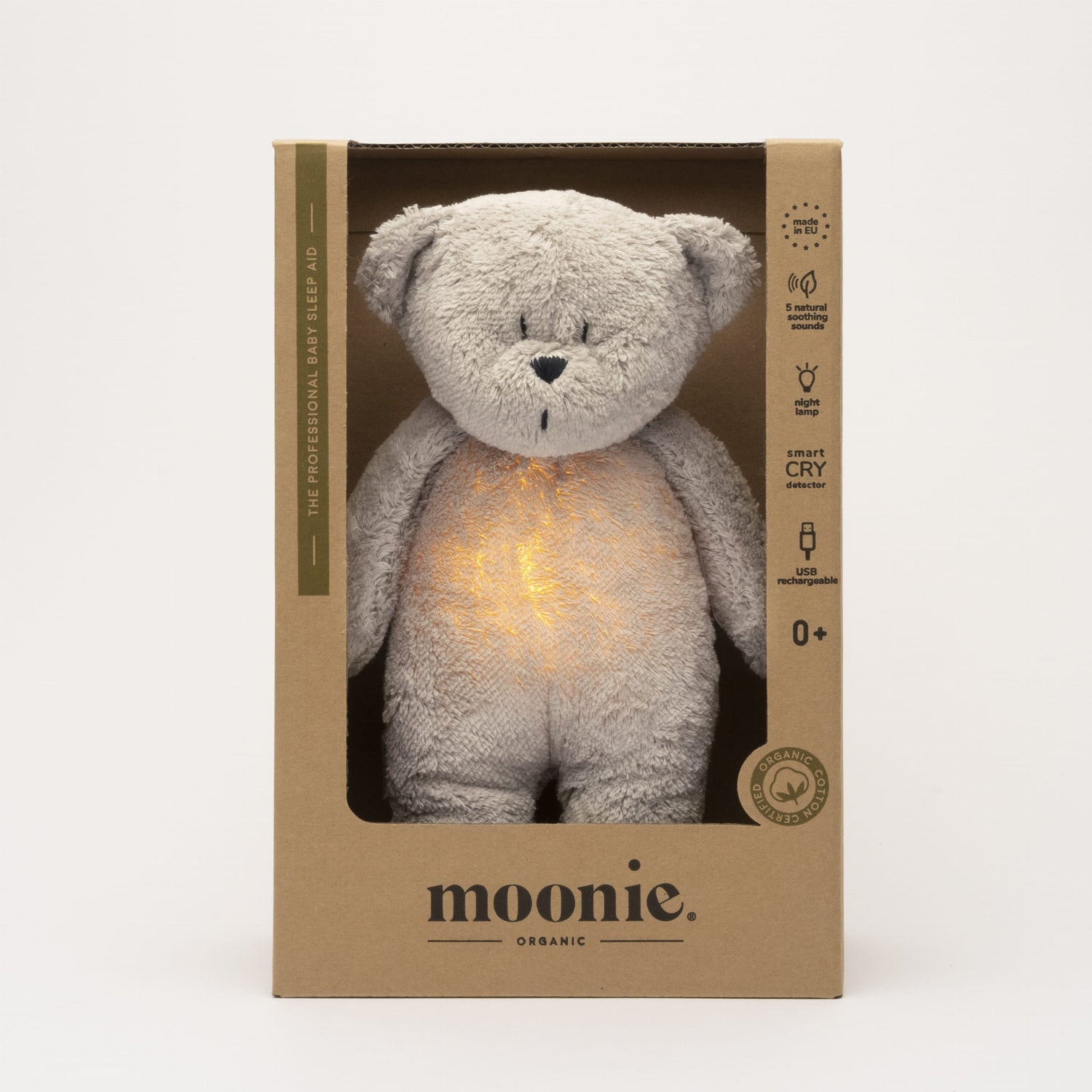 Moonie Humming Bear: Grey