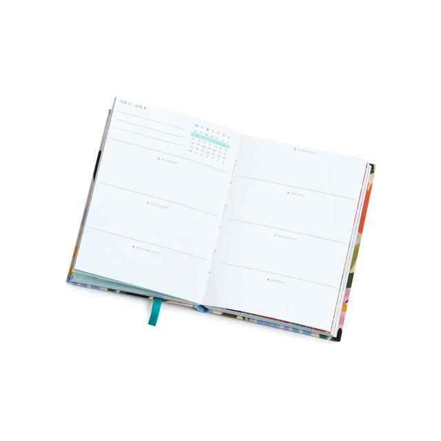 2025 Woodblock Mountains A6 Diary