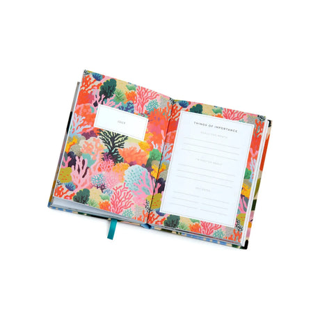 2025 Painted Floral A5 Diary