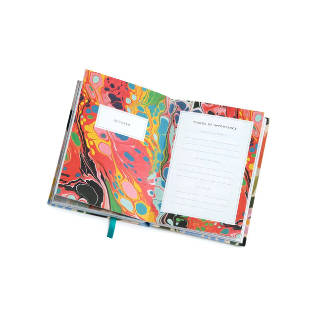 2025 Candy Stripe A6 Diary