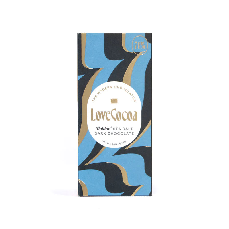 Mini Sea Salt Dark Chocolate Bar