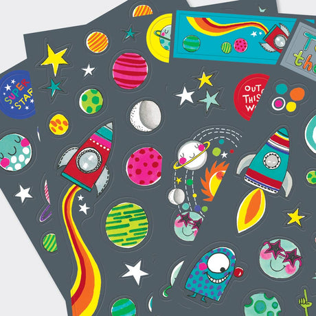 To the Moon Sticker Book
