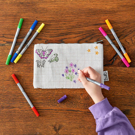 Butterfly Colour In Pencil Case