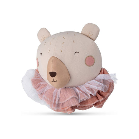 Beau Bear Cream Head Wall Decoration
