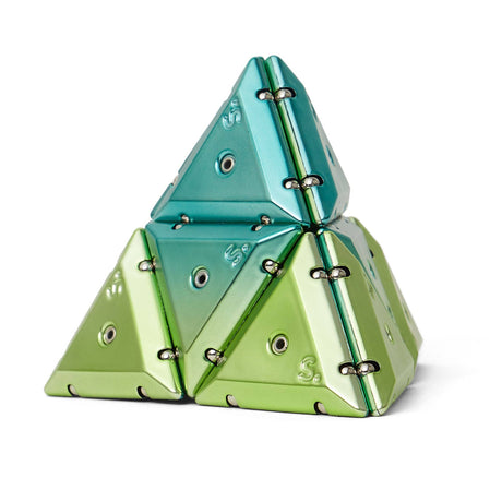 Geode Chrome Pyramids