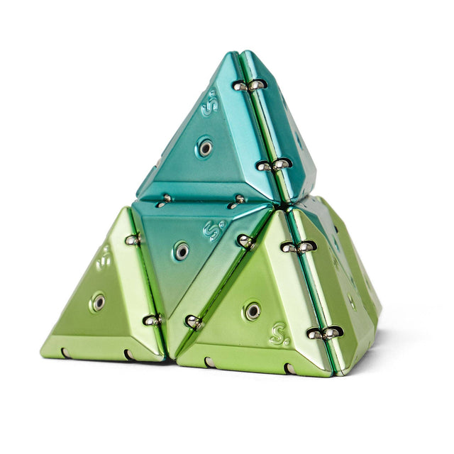 Geode Chrome Pyramids
