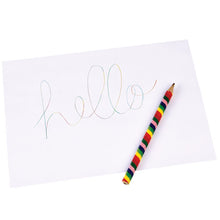 Load image into Gallery viewer, Jumbo Rainbow Pencil