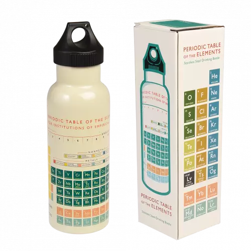 Periodic Table Stainless Steel Bottle
