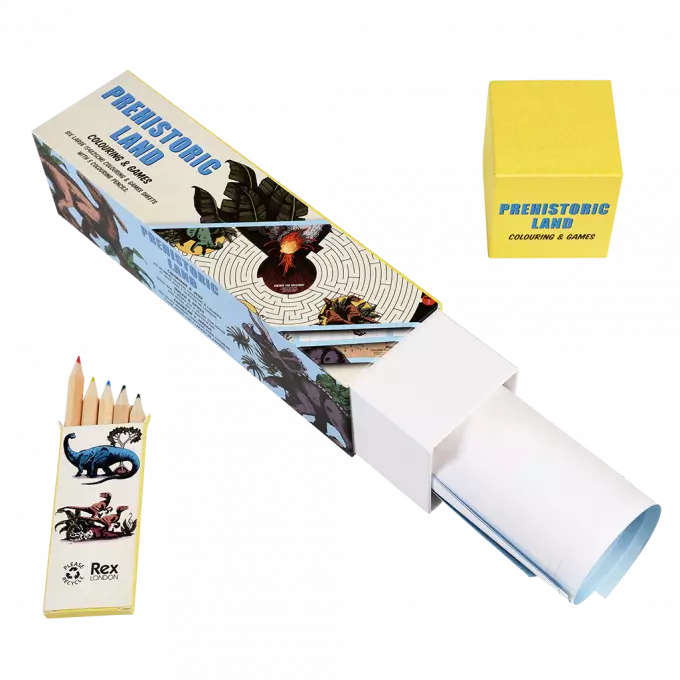 Prehistoric Land Dinosaur Activity Set