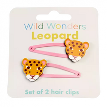 Load image into Gallery viewer, Leopard Hair Clips