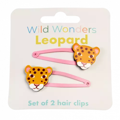 Leopard Hair Clips