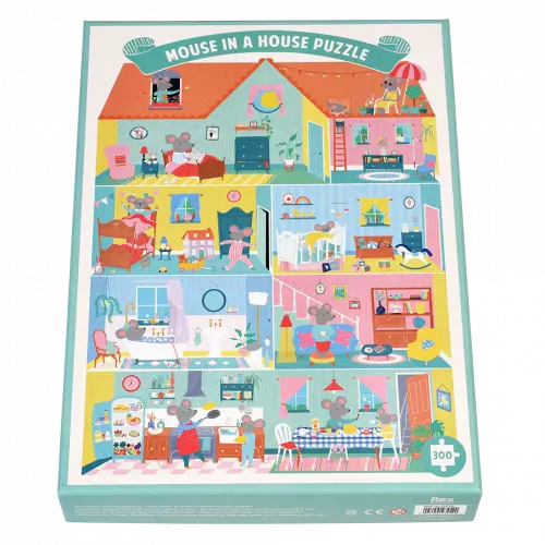 Mouse In A House Puzzle 300 Piece